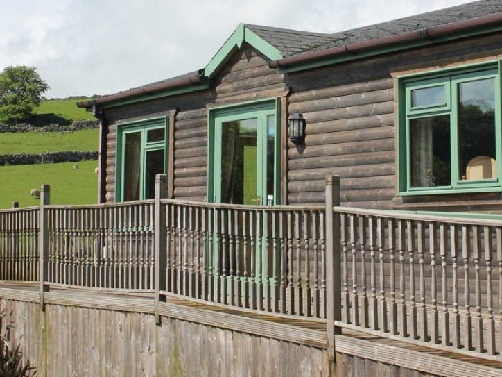 Countryside Log Cabin Card image