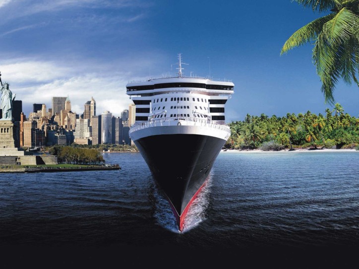 Cunard Caribbean Cruise Line Card image