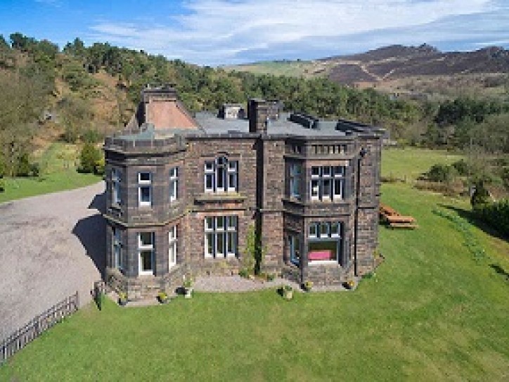 Country Manor house Card image