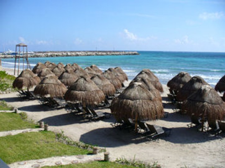 Beachfront hotel Card image