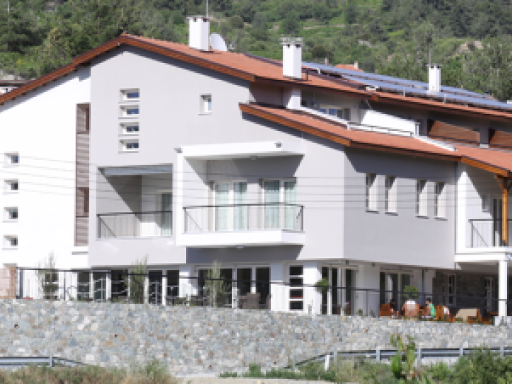 Alpine Mountain Hotel Card image