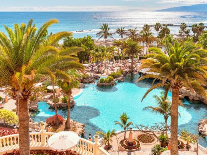 Luxury Beach Hotel Card image