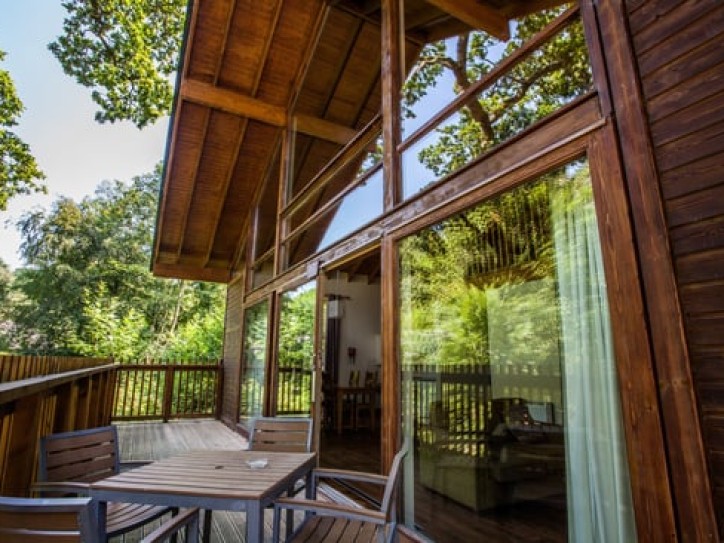 Woodland View Lodge Card image