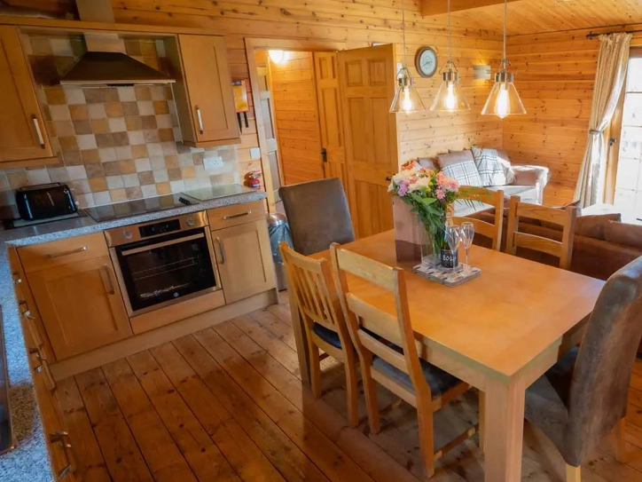 Countryside Log Cabin Card image
