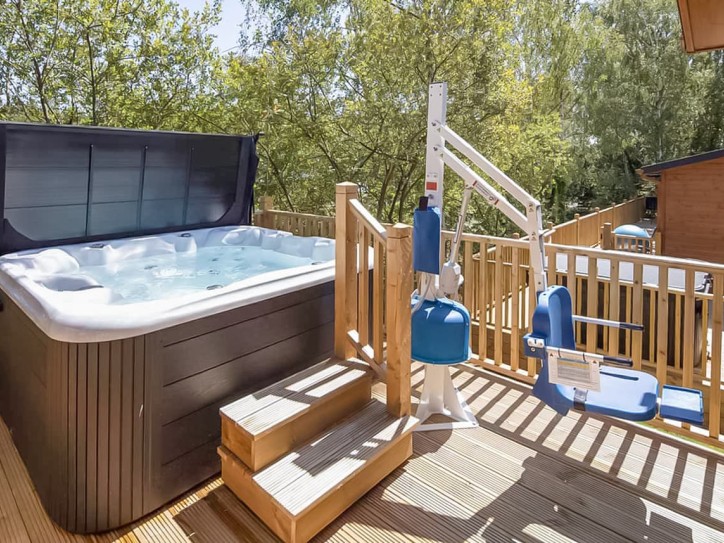 Accessible Lodge with Hot Tub Card image