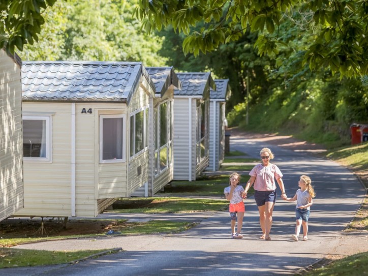 Accessible Caravan on Holiday Park Card image
