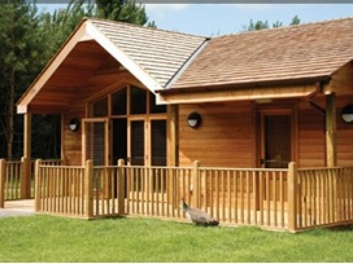 Accessible Log Cabin Card image