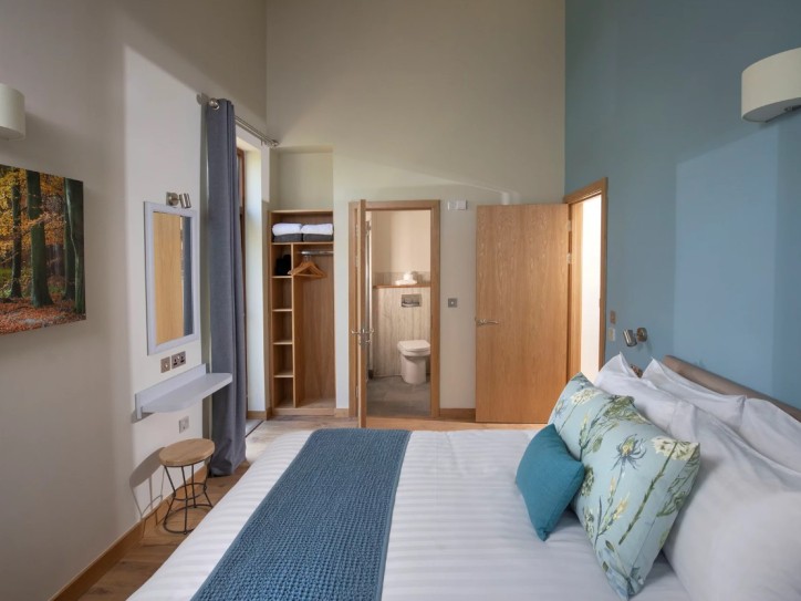 Forest Lodge with Accessible Hot Tub Card image