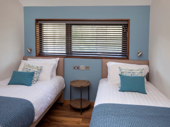 Forest Lodge with Accessible Hot Tub Card image