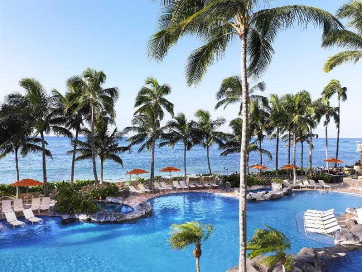 Elevated beachfront resort Card image