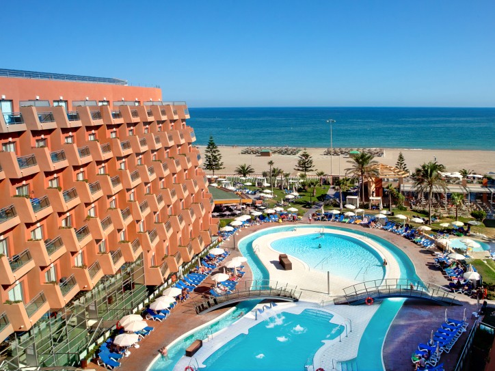Sea front hotel Card image