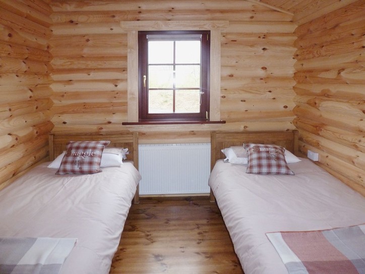 Scenic Log Cabin Card image