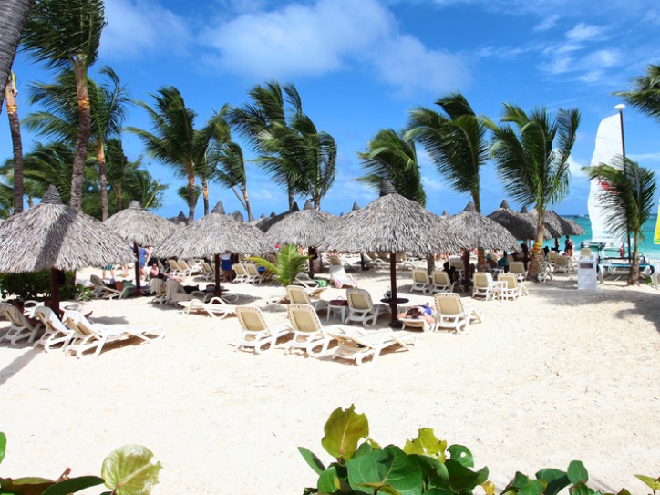 Luxury Beach Hotel Card image