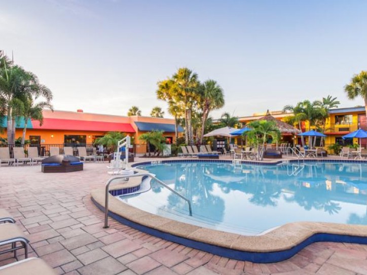 Hotel and Water Park Card image