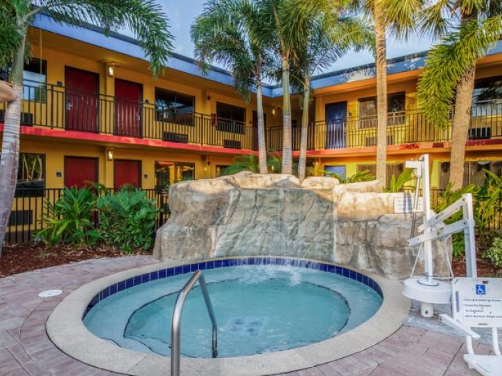 Hotel and Water Park Card image