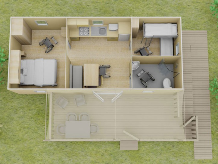 Azure adapted holiday home Card image