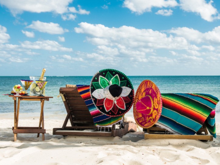GRAND MEXICO, WITH OAXACA + PALENQUE + YUCATAN Card image