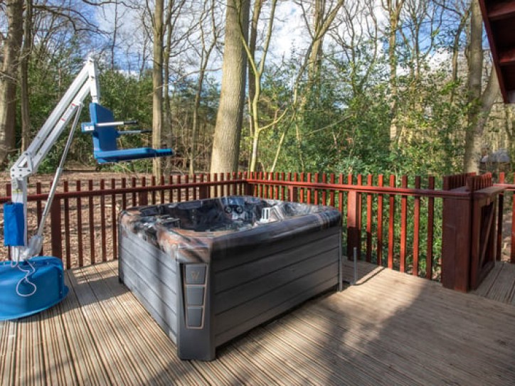 Forestry accessible lodge Card image