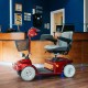 scooter at reception