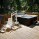 Accessible Lodge with Hot Tub and Hoist image