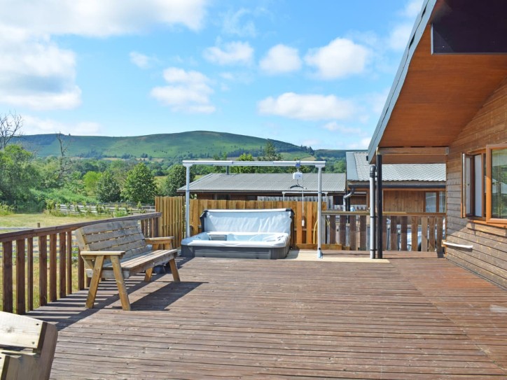 Accessible Lodge with Hot Tub and Hoist Card image